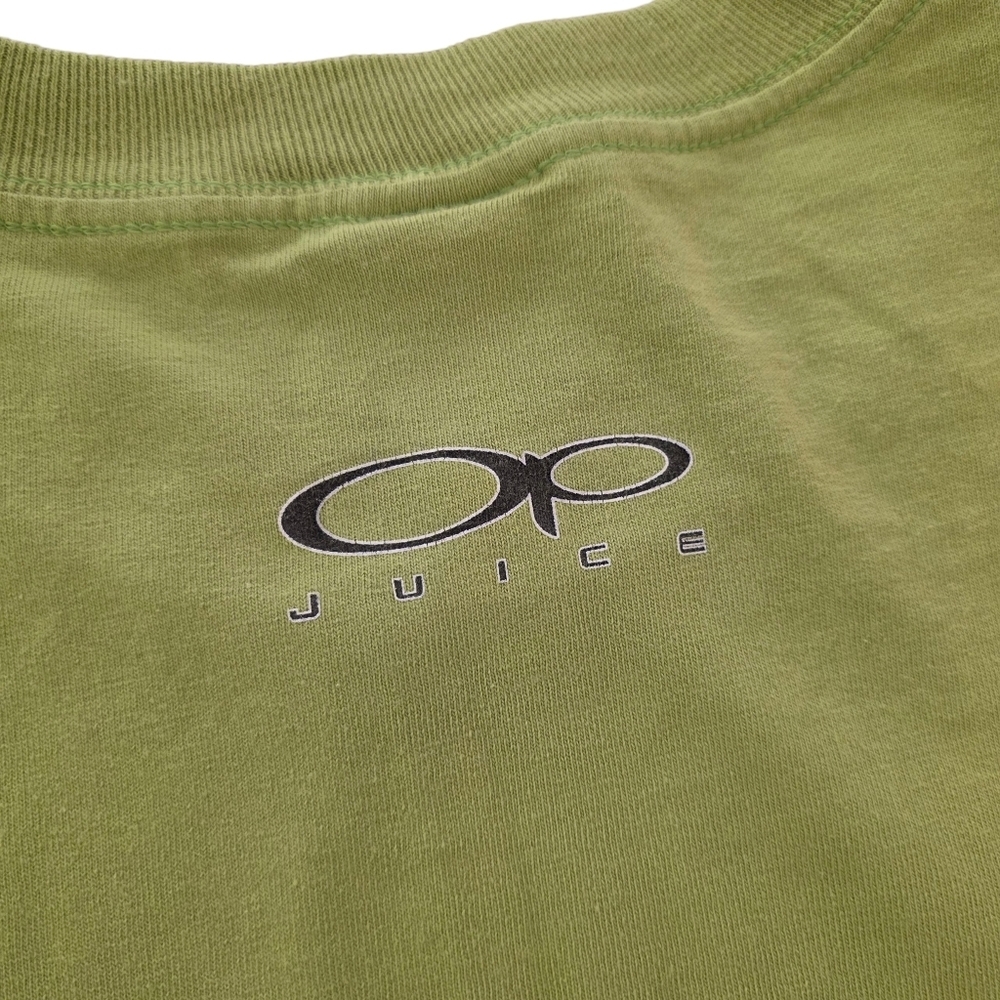 Vintage OP International Boarding Company Green T-Shirt Men’s Size L Surf Skate - Picture 4 of 7